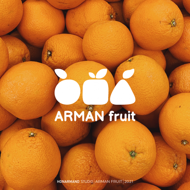 طراحی لوگو میوه آرمان3