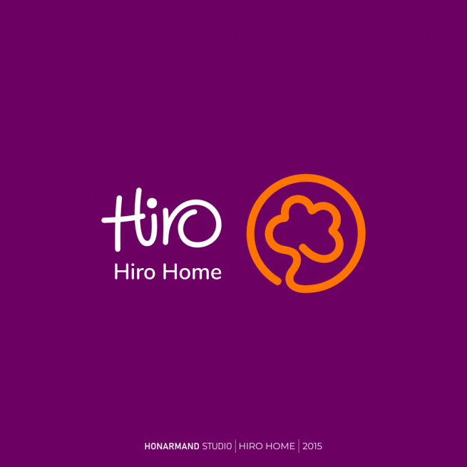 طراحی لوگوی حوله هیرو