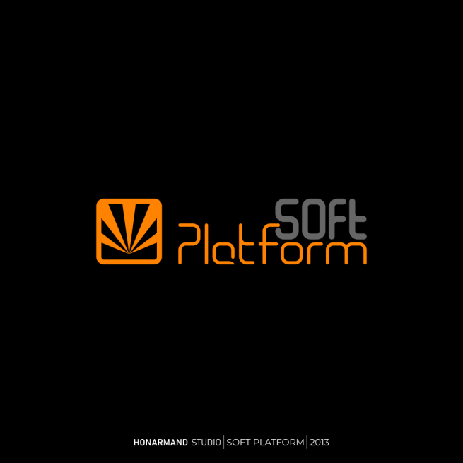 طراحی لوگوی شرکت نرم افزاری سکوی نرم 1