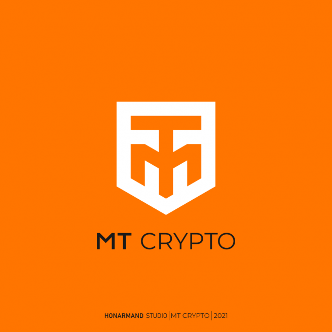 طراحی لوگو و لوگوتایپ ام تی کریپتو 2