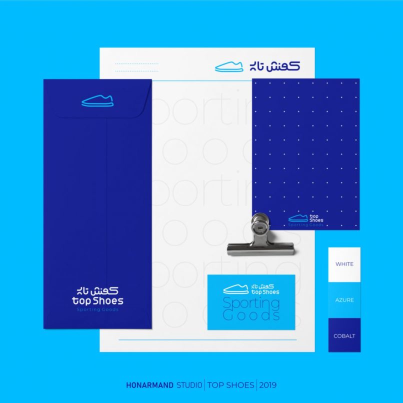 طراحی لوگو و لوگوتایپ کفش تاپ 6