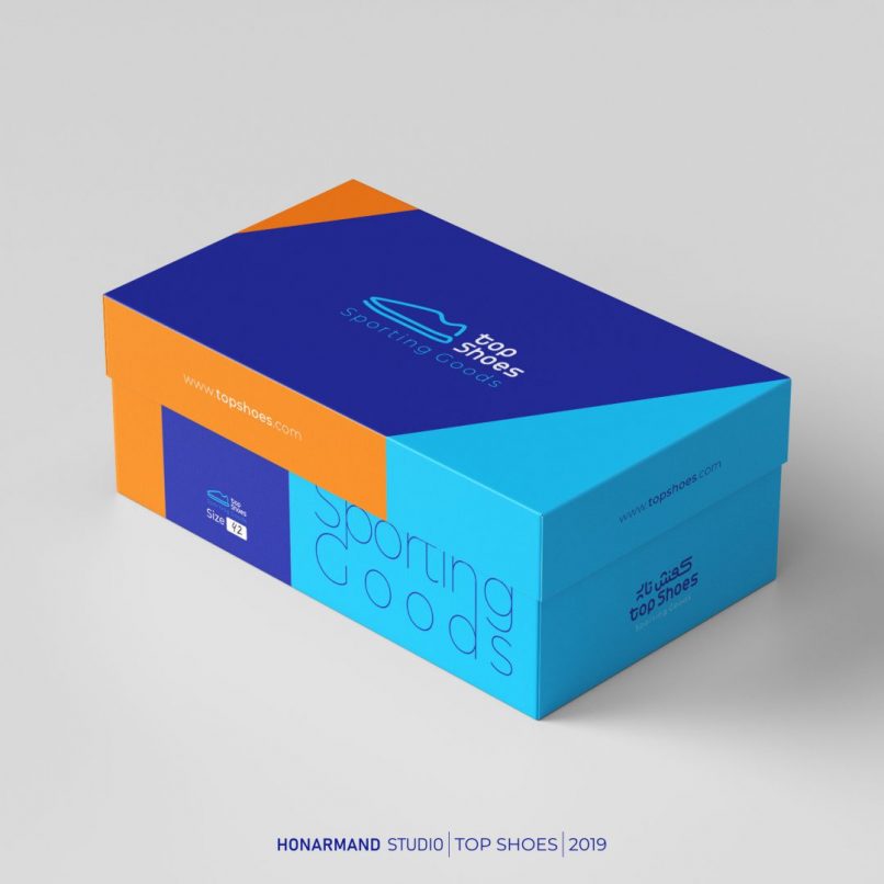 طراحی لوگو و لوگوتایپ کفش تاپ 8