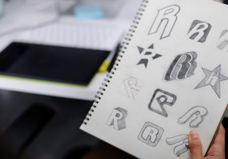 طراحی لوگوی نوشتاری