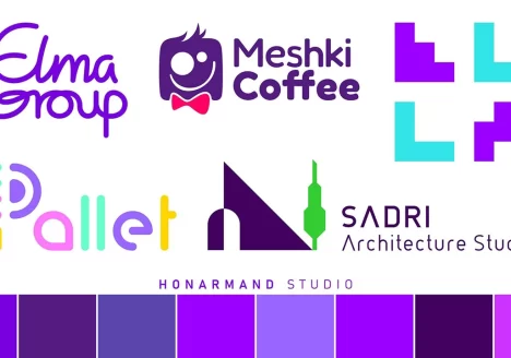 روانشناسی رنگ بنفش در لوگو