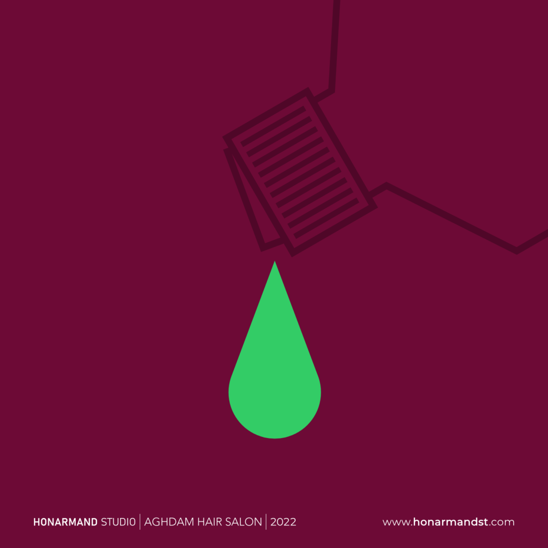 طراحی لوگوی سالن آرایشی اقدم ۲