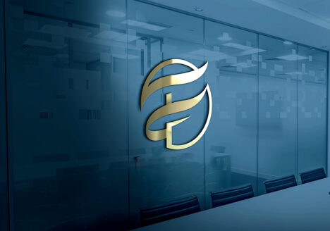 طراحی لوگو حرف f