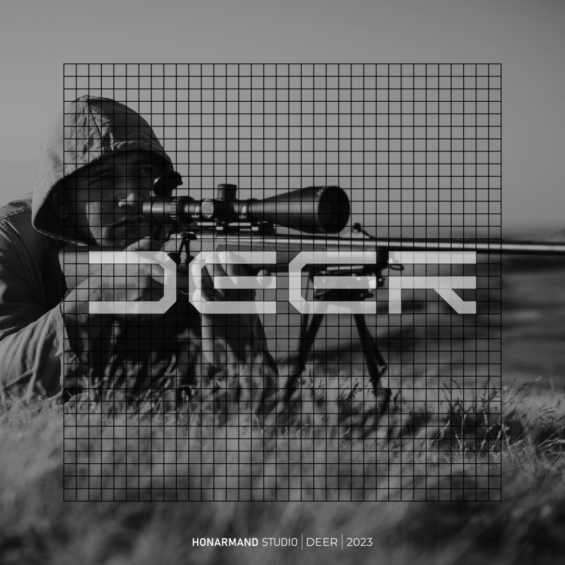 طراحی لوگوی لوازم شکاری گوزن 2