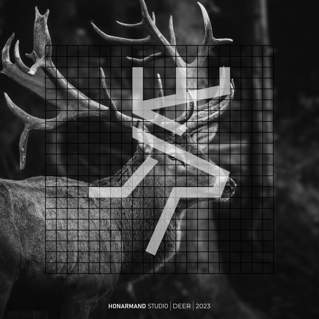 طراحی لوگوی لوازم شکاری گوزن 7