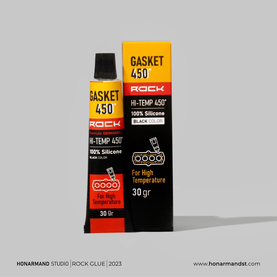 طراحی لوگو چسب راک 17