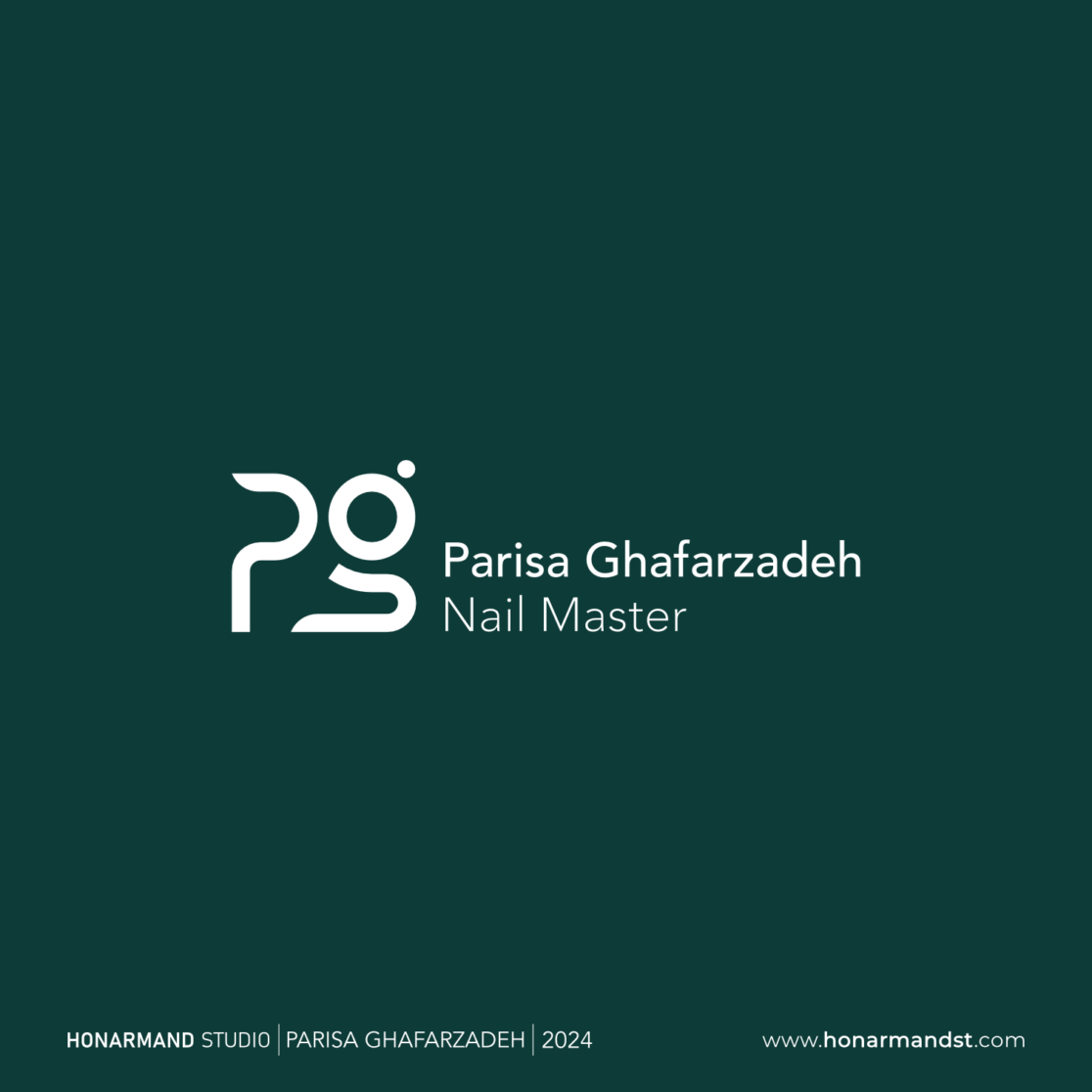 طراحی لوگوی کاشت ناخن ۹