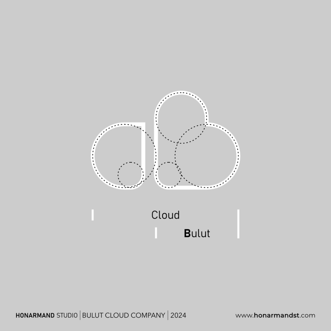 طراحی لوگو شرکت ابری بولوت ۲