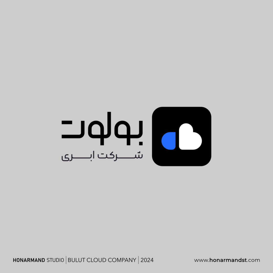 طراحی لوگو شرکت ابری بولوت ۷